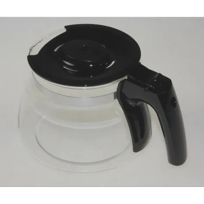 Verseuse en verre - Melitta - ENJOY 6603038 - Noir - Compatible café moulu - Pièce dorigine — coloris Noire