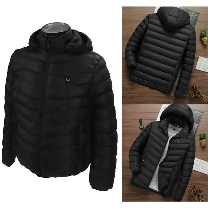 Veste chauffante pour femmes Veste chauffante Chauffage électrique thermostatique intelligent Manteau chauffant chaud à SURENHAP