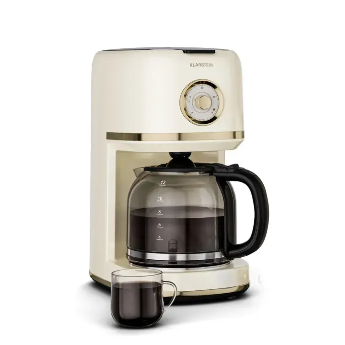Victoria 15L Cafetière Filtre 12 Tasses Crème