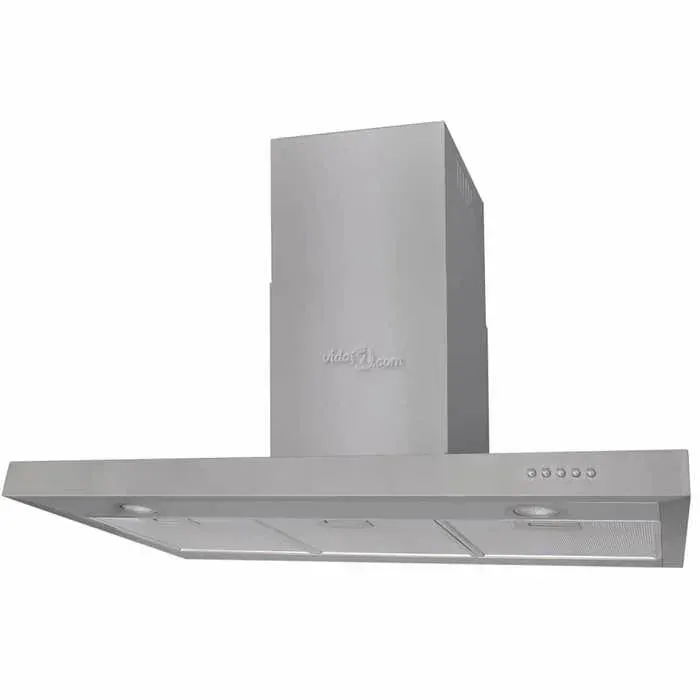 vidaXL Hotte plate Acier inoxydable 900 mm 241216