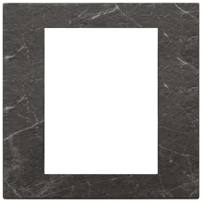 VIMAR - 22668.53 Assiette Marquina Noire 8M