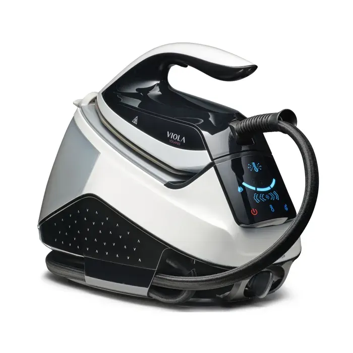 Voilà F.6.5 Centrale Vapeur Pression de 65 bars Écran Tactile Débit Vapeur 400g Repassage Facile avec Système sans réglage Leg
