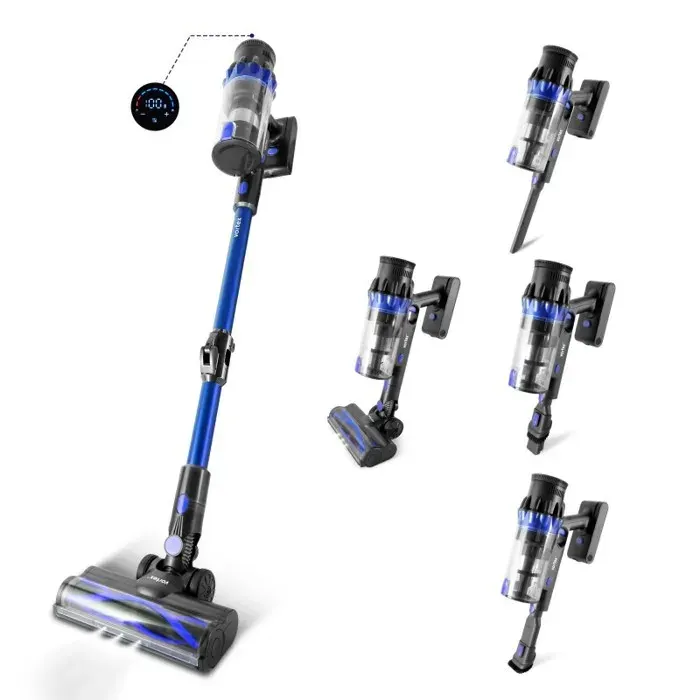 Vortex - F55 Pet - Aspirateur Balai Sans Fil 550 W 28 Kpa Spécial Animaux