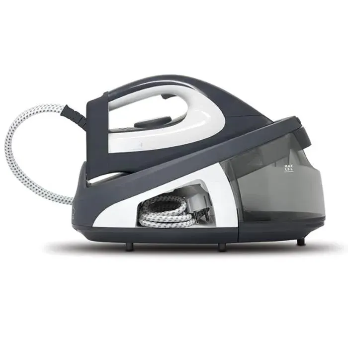 VS10.12 Générateur Vapeur 65 BAR Réservoir Amovible 15 L Autonomie illimitée Fonction Eco Gris et Blanc