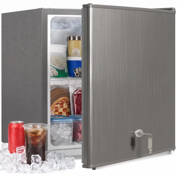 VVBV Mini Congélateur - Congélateur Pose Libre - - Gris 47 x 442 x 488 cm 35 L 161 W 488 cm