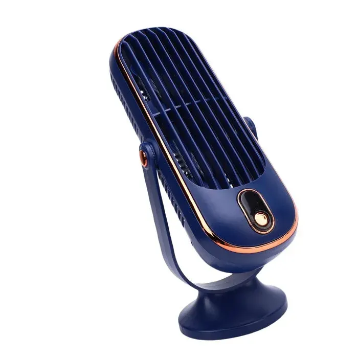 Vvikizy ventilateur de bureau USB Vvikizy ventilateur de bureau portable Ventilateur de bureau à 5 electromenager ventilateur Bleu