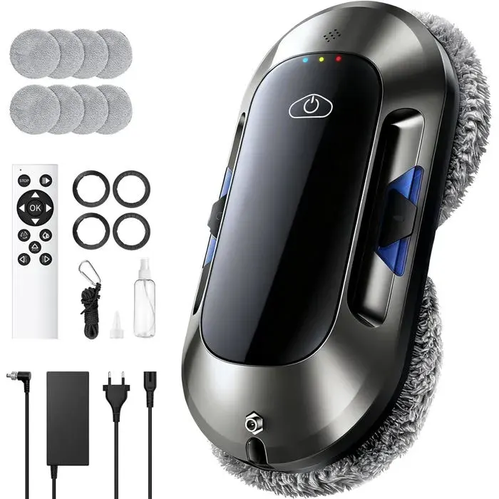 W23D Robot Lave Vitres Avec Double Buse Technologie De Nettoyage