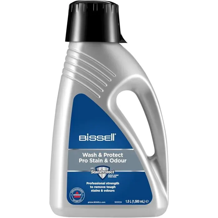 Wash and Protect Pro Stain & Odourpour les shampouineuses verticales pour tapis et moquettes BISSELL15Lpuissance professionnelle