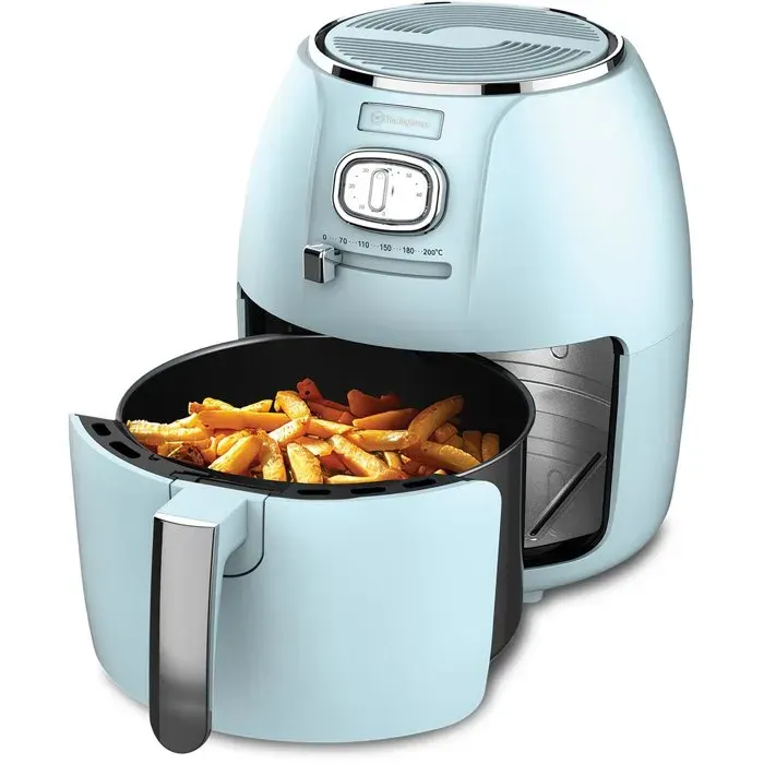 Westinghouse Retro Airfryer 4 L 1500 W jusquà 200 °C sans PFAS Bleu