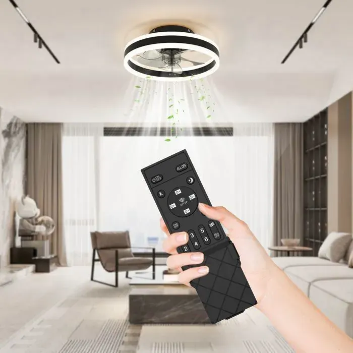 ®WHD© WHDPETS Télécommande de Rechange pour Ventilateur de Plafond LED Commande Infrarouge Compatible