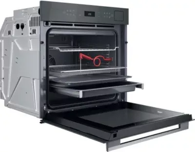 Whirlpool - Four Encastrable Fonction Vapeur Woi7a8fpt1ssgaf - Pyrolyse - Chaleur Tournante - Combiné Vapeur - Porte Froide — vue 3