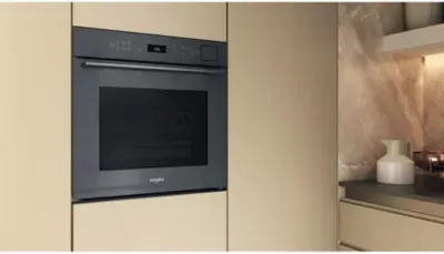 Whirlpool - Four Encastrable Fonction Vapeur Woi7a8fpt1ssgaf - Pyrolyse - Chaleur Tournante - Combiné Vapeur - Porte Froide — vue 5
