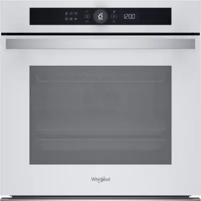 Whirlpool - Four Encastrable Woi4s8pm1swaf - Pyrolyse - Chaleur Pulsée - Porte Froide - Rails Télescopiques — coloris Blanc