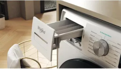 Whirlpool - Lave Linge Hublot W7x89bsilencefr - 8 Kg - 1400 Tr/Min - Classe A - Moteur Induction Direct Drive — vue 6