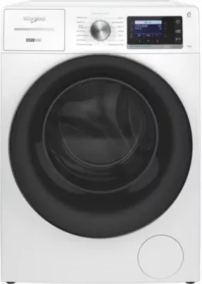 Whirlpool - Lave Linge Hublot W8x89adsilencefr - 8 Kg - 1400 Tr/Min - Classe A - Moteur Induction Direct Drive - Autodosage