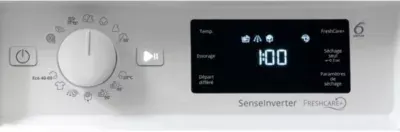 Whirlpool - Lave Linge Séchant Hublot Encastrable Biwdwg96146fr - 9/6 Kg - 1400 Tr/Min - Classe D - Moteur Induction — vue 8
