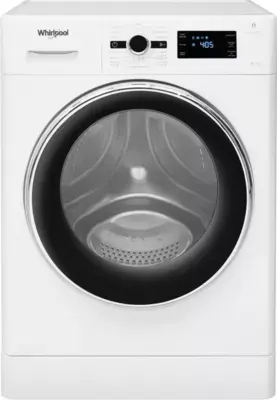 Whirlpool - Lave Linge Séchant Hublot Fwdg97168bxfr - 9/7 Kg - 1600 Tr/Min - Classe A - Moteur Induction - Vapeur
