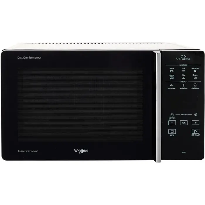 Whirlpool MCP 349 BL - Four micro-ondes combiné - grill - 25 litres - 800 Watt - noir — vue 3