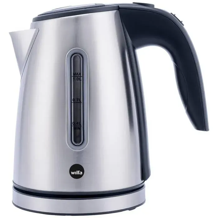 Wilfa WKW-5S Bouilloire noir acier inoxydable Contenance: 1 l