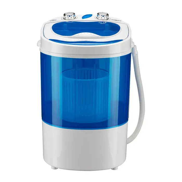 Wiltec Lave-linge camping jusquà 30 kg 150 W mini lave-linge 33 x 35 x 525 cm pour laver et essorer machine à laver de voyage a