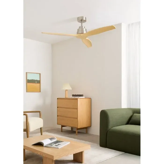 WIND STYLANCE - Ventilateur de plafond silencieux de 40 W avec pales en ABS technique disponible en plusieurs tailles