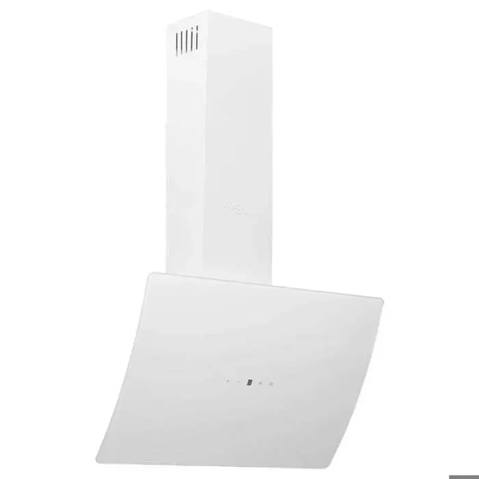 “Winter SaleTOP Hotte aspirante Blanc - Hotte murale 60cm Acier et verre trempé Blanc PRO36611