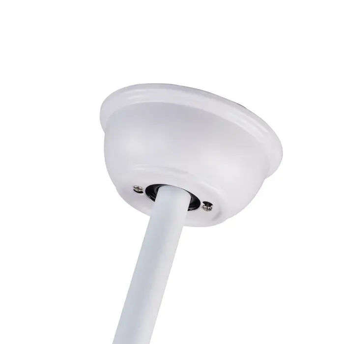 WOVREO ventilateur de plafond 132 cm sans lumière blanc 3 pales ABS moteur DC réversible télécommande