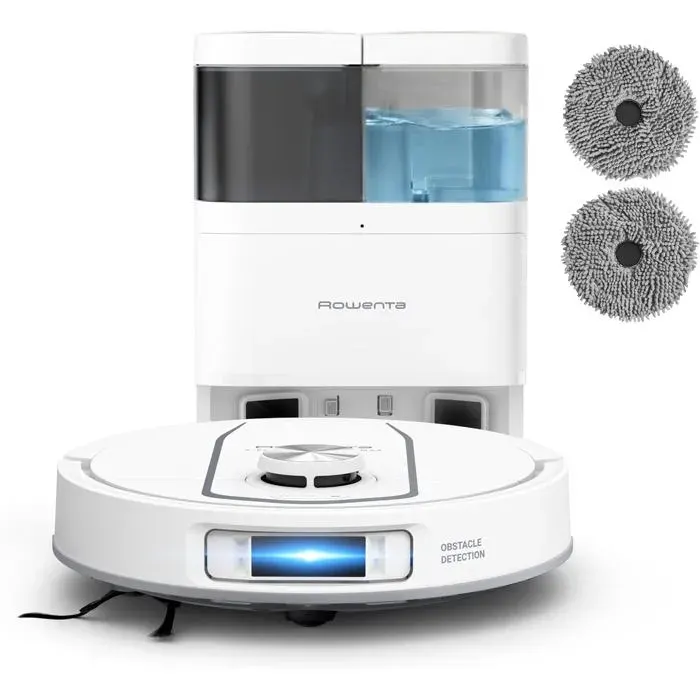 X-Plorer Serie 580 MaxRobot Aspirateur LaveurAuto-Nettoyage Et Séchage Des SerpillièresCollecte Auto De La Poussière10000 Pa