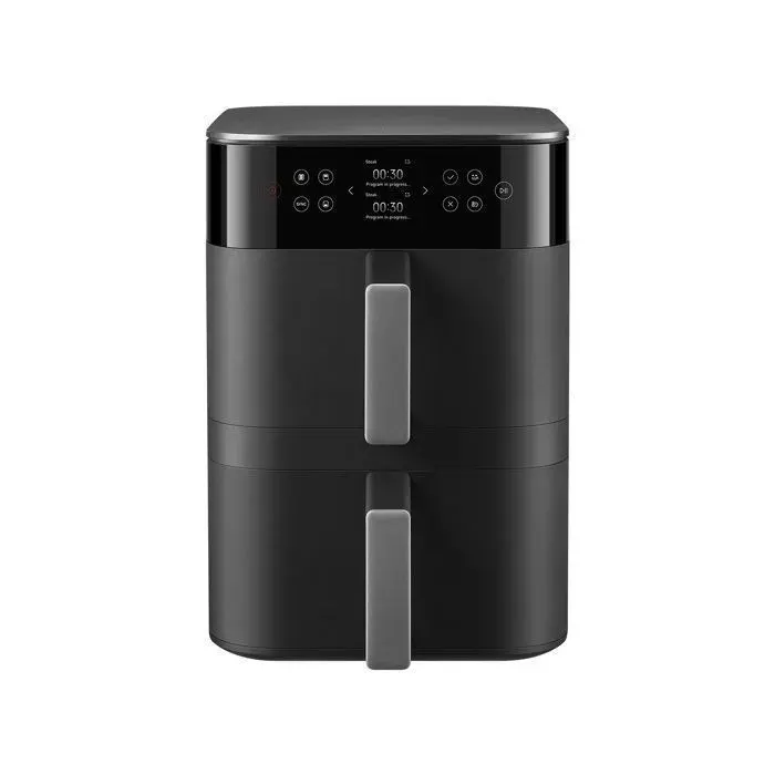 XIAOMI Air Fryer 12L - Friteuse sans huile double zone - 40 à 230 °C - 14 modes prédéfinis - Programmation intelligente-2800W