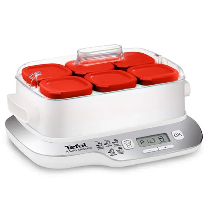 Yaourtière - Tefal - YG660132 - 6 pots - Compatible lave-vaisselle - Blanc