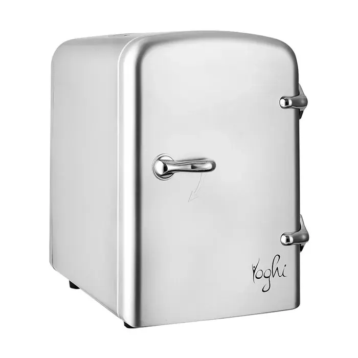 Yoghi - Mini Réfrigérateur 4l Froid Et Chaud Nanofridge Gris