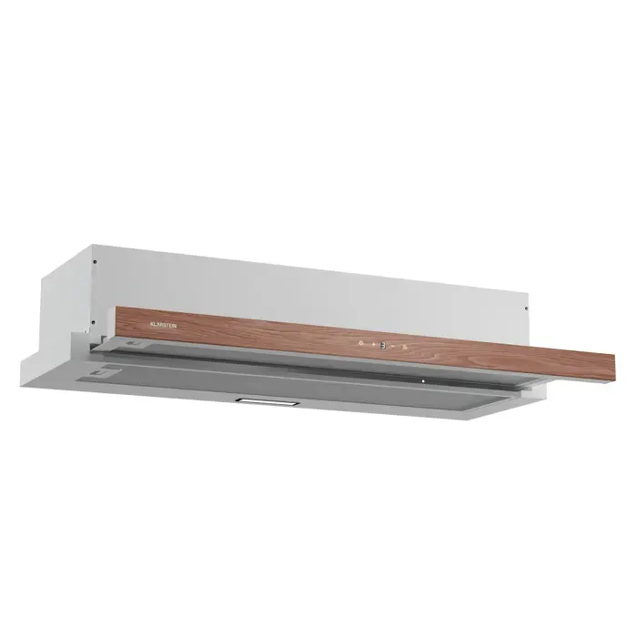 ZenFusion 90cm 323m³/h Hotte Télescopique Blanche