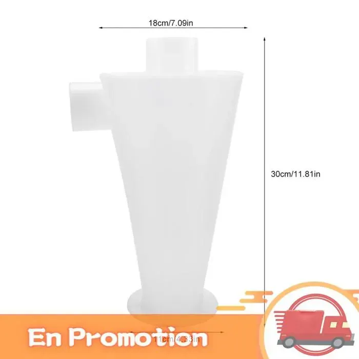 zerone collecteurs de poussière Séparateur de Collecteur de Poussière Efficace fabriqué en Plastique PP de electromenager central