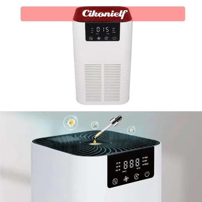 zerone purificateur de filtre à air Purificateur dair portable avec verrouillage de synchronisation electromenager dair Prise UE
