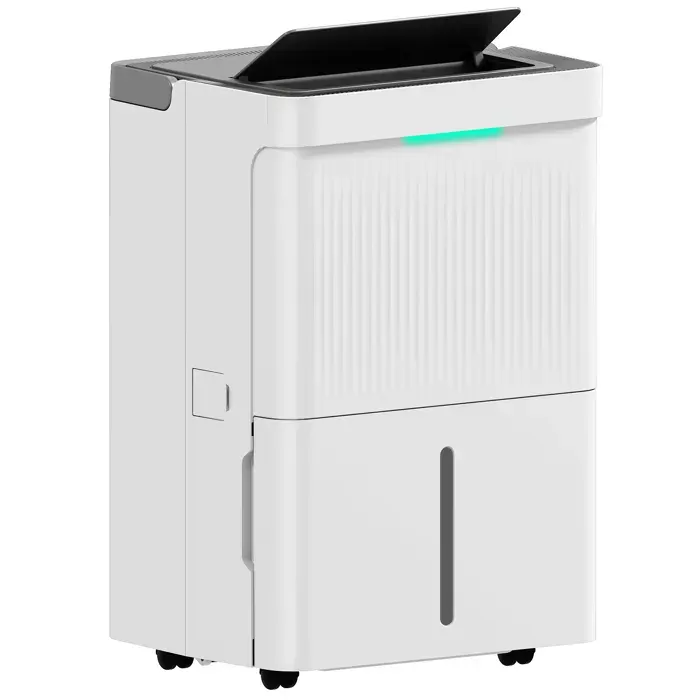 Zitty déshumidificateur d’air 35 L/jour grande pièce 100 m² réservoir 55 L drainage continu ABS blanc