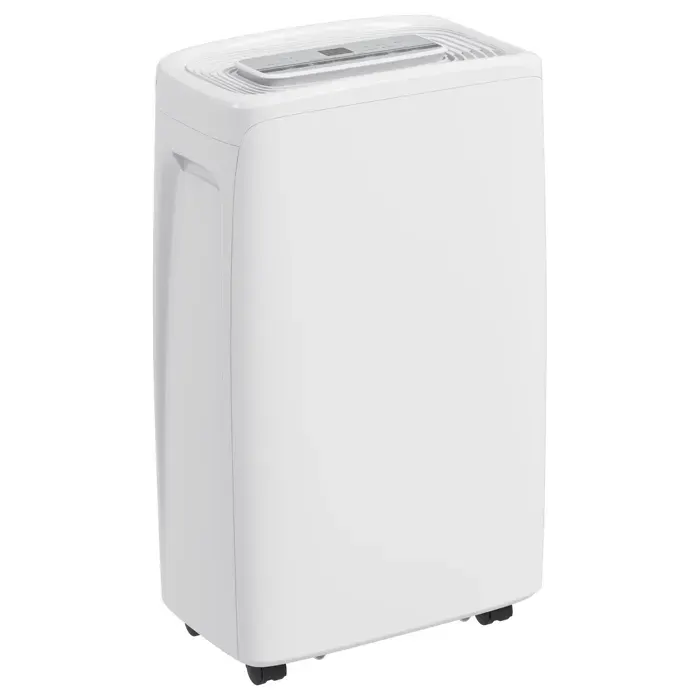 Zitty déshumidificateur dair 12 L/jour 25 m² 4 modes 2 vitesses minuterie 24 h ABS blanc 29x18x49 cm