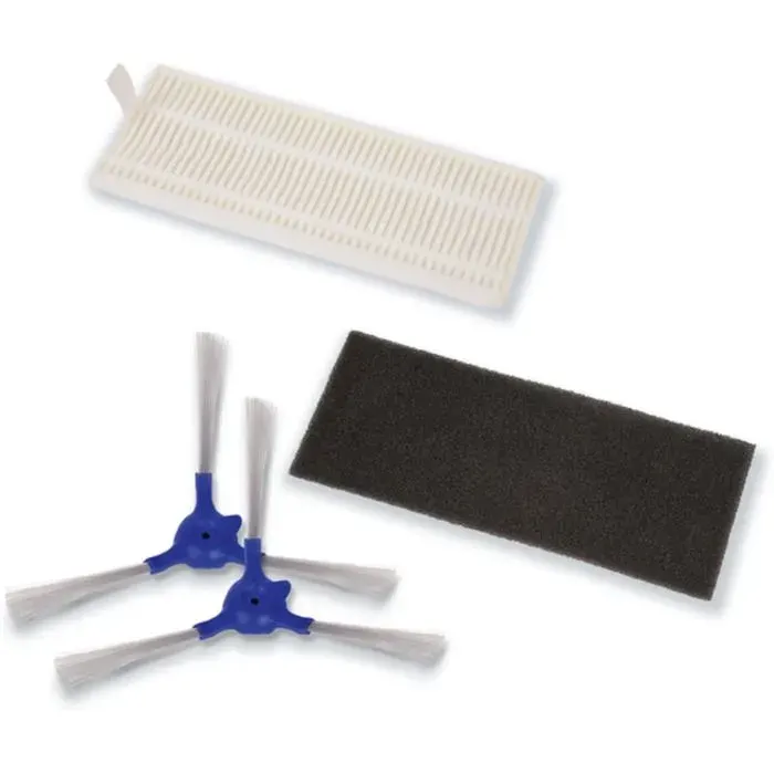 Zr720002 Brosse Latérale + Filtre Allergy Care Compatibles Avec Les Aspirateurs Robot Explorer Série 20 Et 40 Et Smart For[BLE64]